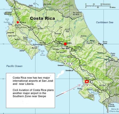 costa rica airports latin ambiente update february airport